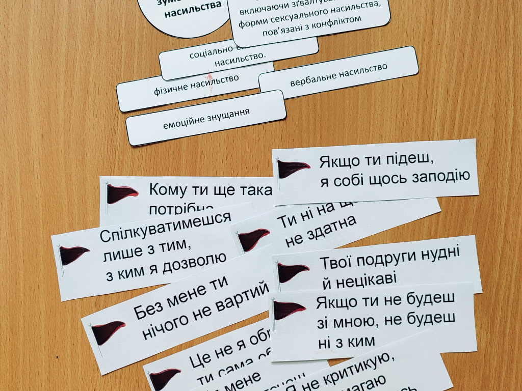 Виховна година зі студентами присвячену ґендерно зумовленому насильству